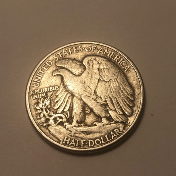 1944 Liberty Walking Half Dollar Silver Coin - Picture 3 of 5